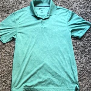 Emerald green men’s polo
